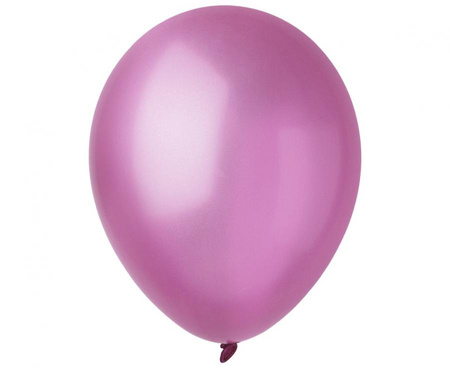 #BL Balony Decomex 9", metallic Light Pink, 100 szt.