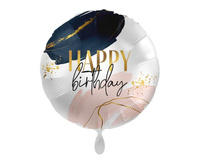 #BFK Balon foliowy Birthday Vibes S40,45 cm zapakowany