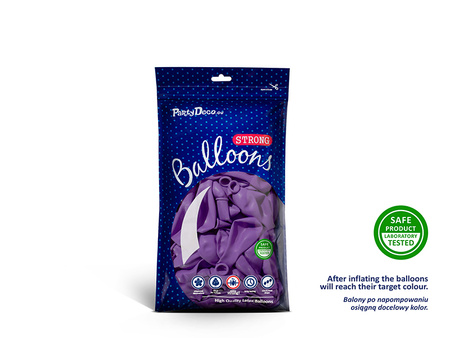 Balony Strong 12cm, Metallic Maroon (1 op. / 100 szt.)