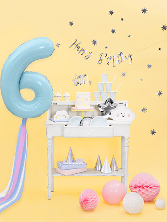 Balony 30cm, Piraci, Pastel Black (1 op. / 50 szt.)