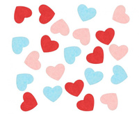 #DEKO Konfetti bibułkowe Love is in the air, eco-friendly, mix, 20 g.