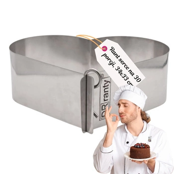 Rant cukierniczy SERCE 12cm na 30 porcji DR ranty