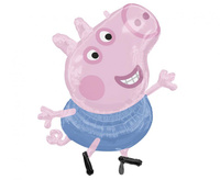 #BFK Balon foliowy SuperShape Peppa Pig , 61x61 cm, P38 zapakowany
