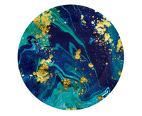 #ZTA_GD Talerzyki papierowe Midnight Blue, 18 cm/ 6 szt.