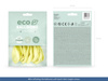 Balony Eco 30cm metalizowane, bordo (1 op. / 10 szt.)