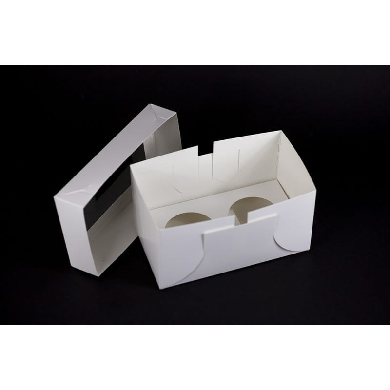 Pudełko na muffinki – wkładka z otworami stabilizującymi babeczki