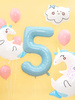 Balony Strong 27cm, Metallic Silver Snow (1 op. / 100 szt.)