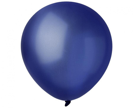 #BL Balony Decomex 5", metallic Midnight Blue, 100 szt.