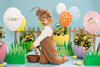 Balony 30 cm, Egg hunt, mix (1 op. / 7 szt.)