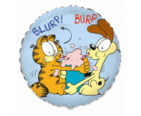 #BFK Balon foliowy 18" FX - Garfield, pakowany
