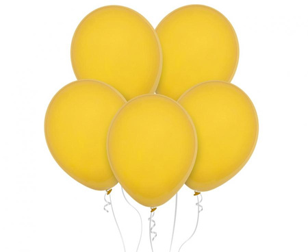 #BL Balony Decomex 18", pastel Golden Yellow, 25 szt.