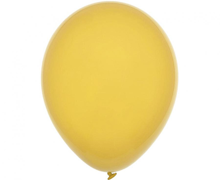 #BL Balony Decomex 9", pastel Golden Yellow, 100 szt.