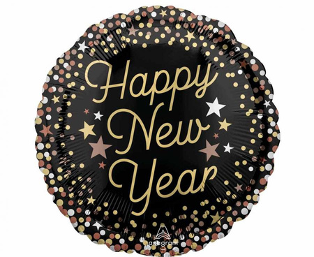 #BFK Balon foliowy 18"  Luxe New Year