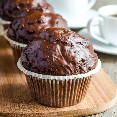 Papilotki na muffinki 50x40 mm BIAŁE 50 szt.