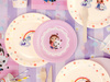 Balon foliowy serce Koci Domek Gabi, 35cm, mix