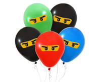 #BL Balony Ninja, 12"/ 5 szt.