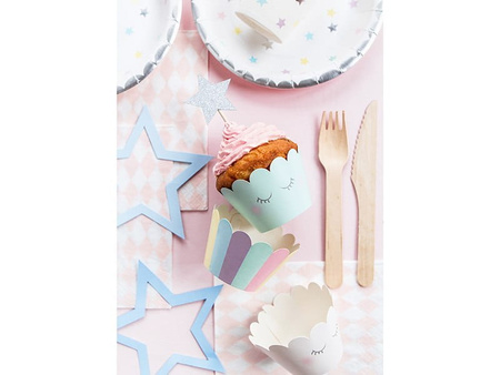 Papilotki na muffinki Jednorożec 6 szt.