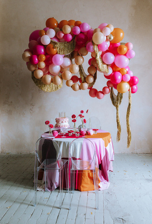 Balony Strong 23 cm, Pastel Wild Rose (1 op. / 100 szt.)