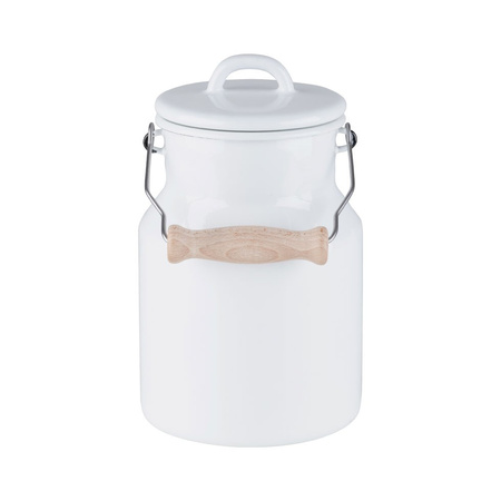 RIESS - Kanka babci do mleka ceramiczna 1,5l Classic WEISS