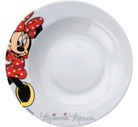#ZTA Talerzyk BBS z melaminy "Minnie" 23 cm / 1 szt.
