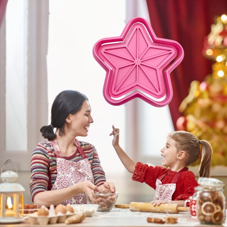 Foremka do ciasteczek i pierników ŚWIATECZNA GWIAZDKA WZ.I