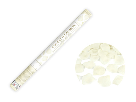 Tuba z konfetti, złoty, 60cm