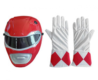 #STDZ Zestaw akcesoria Red Ranger - Power Rangers (licencja), rozm. un. / dziecięcy
