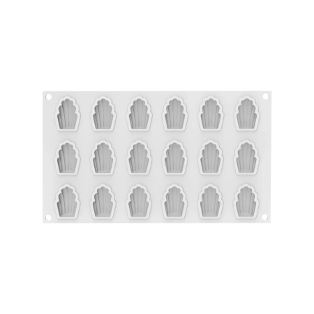 Forma silikonowa MADELEINE XS13 45x33 mm H 16 mm 18 gniazd Silikomart