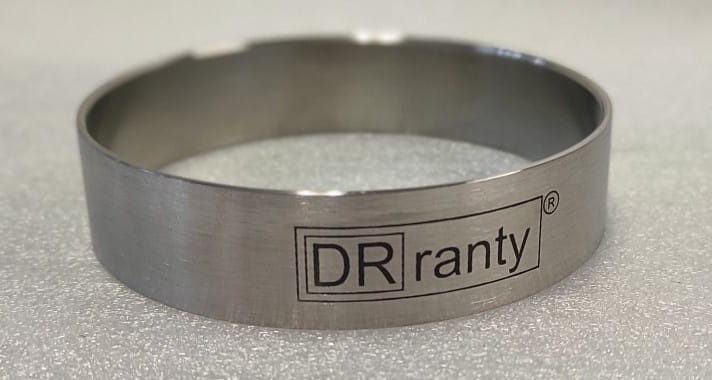 Pierścień cukierniczy 85 mm h 20 mm DR ranty widok z góry