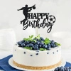 Topper na tort HAPPY BIRTHDAY PIŁKARZ BRAMKA GOL