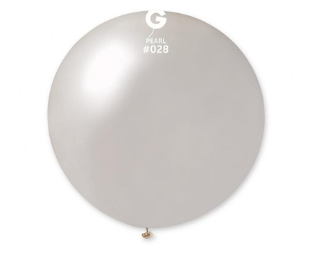 #BL Balon GM30, kula metal 0.80m - perłowa 28