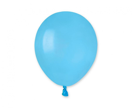 #BL Balony A50 pastel 5" - błękitne 09/ 100 szt.