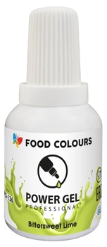 Barwnik w żelu LIMONKOWY 20g PowerGel Food Colours