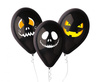 #BL Balony Gemar 12", pastel premium "halloweenowe twarze", 3szt.