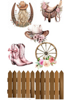 Opłatek na tort KONIE WZ.II