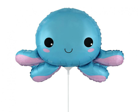 #BFK Balon foliowy 14" FX - Szczęśliwa ośmiornica, niepakowany