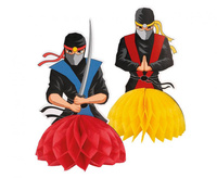 #DEI Dekoracje na stół Ninja, 19 x 8,5 cm