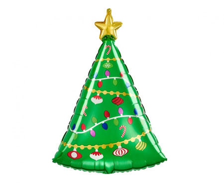 #BFK Balon foliowy SHP - "Choinka" 43x60 cm, zapakowany