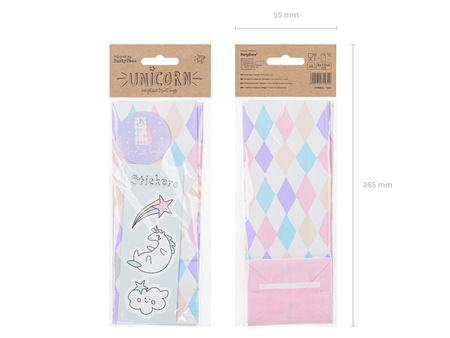 Balony 30cm, happy birthday, P. Baby Pink (1 op. / 6 szt.)
