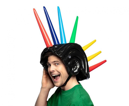 #STAI Nadmuchiwany kask z kolcami (52 cm)