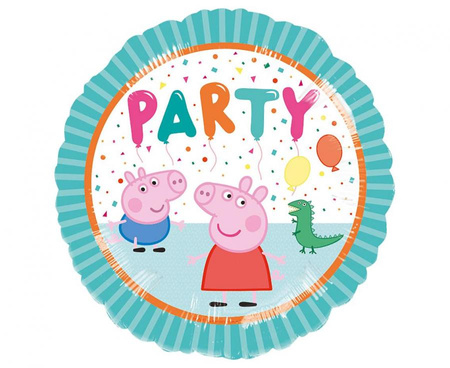 #BFK Balon foliowy Peppa Pig S60, zapakowany