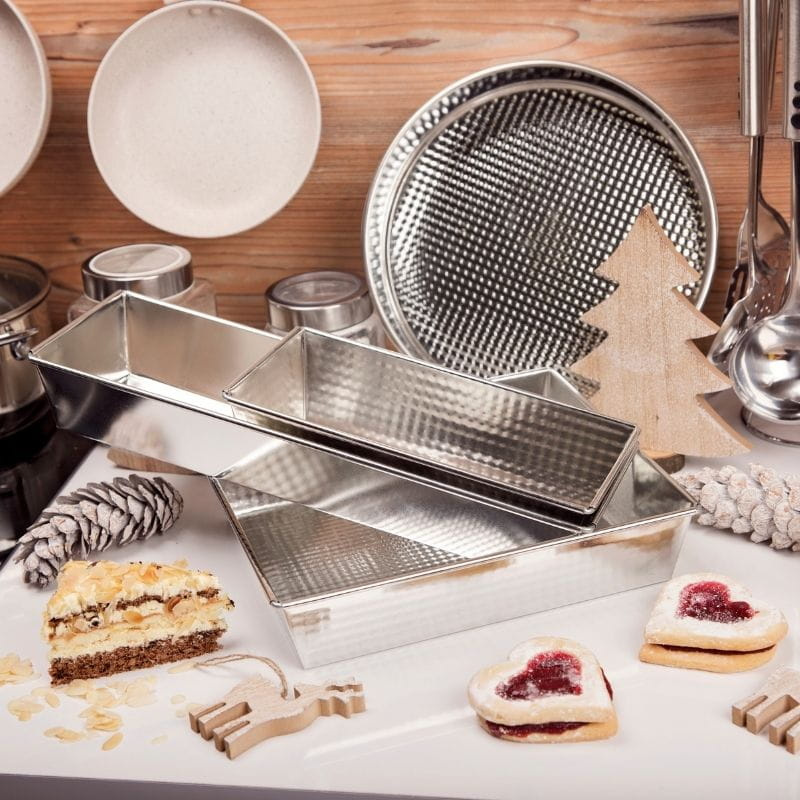 Blacha do pieczenia Galicja - widoczne wymiary i kształt