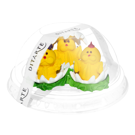 Figurki cukrowe KURCZĘTA 3 szt. Wielkanoc Slado