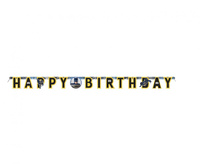 #DEBA Baner BATMAN Happy Birthday, 175 cm KK