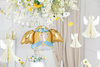 Topper Bride to be, 17.5 cm, różowe złoto