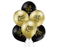 #BL Balony lateksowe D11 Party Queen 1C2S, 6 szt.