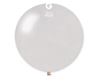 #BL Balon GM30, kula metal 0.80m - biała 29