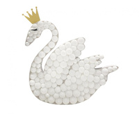 #BAI Szablon do wypełnienia balonami - Łabędź, 118x123 cm KK