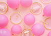 Balony Eco 30cm metalizowane, jasny żółty (1 op. / 100 szt.)