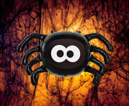 Balon foliowy Uroczy pająk, 89x47 cm Halloween